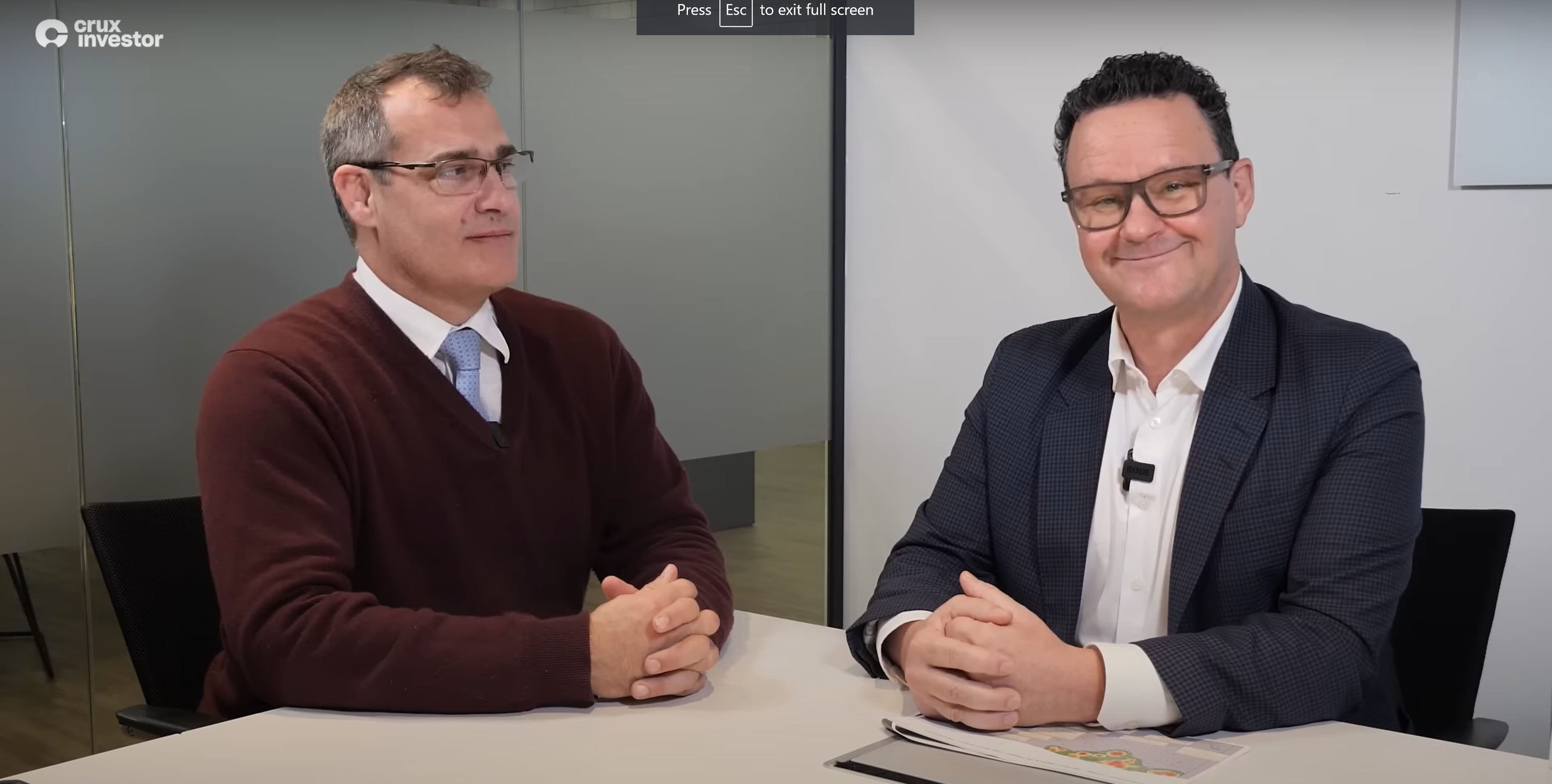 Super High-Grade Gold Results | Brad Rourke on Crux Investor | November 2022